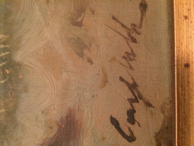 Handtekening schilderij?