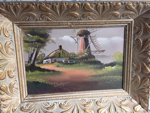 HANDTEKENING SCHILDERIJ