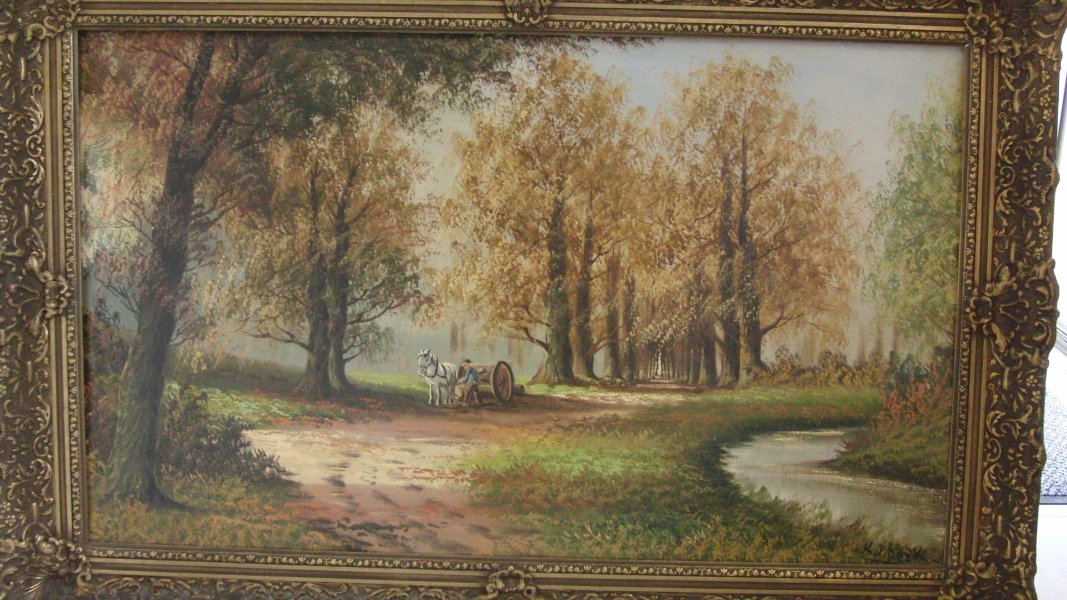 schilderij K. v. Beek